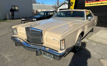 Lincoln-Mark-v-1979-yellow-182778-9