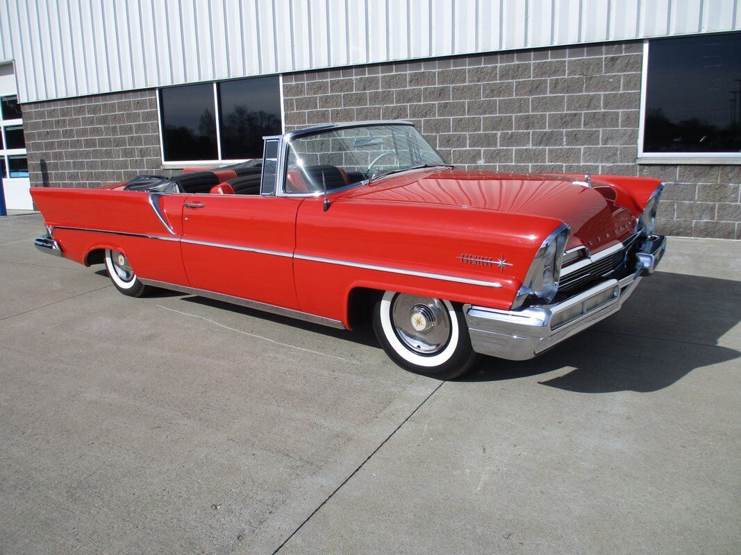 Lincoln-Premiere-Convertible-1957-Red-Black-149270-1