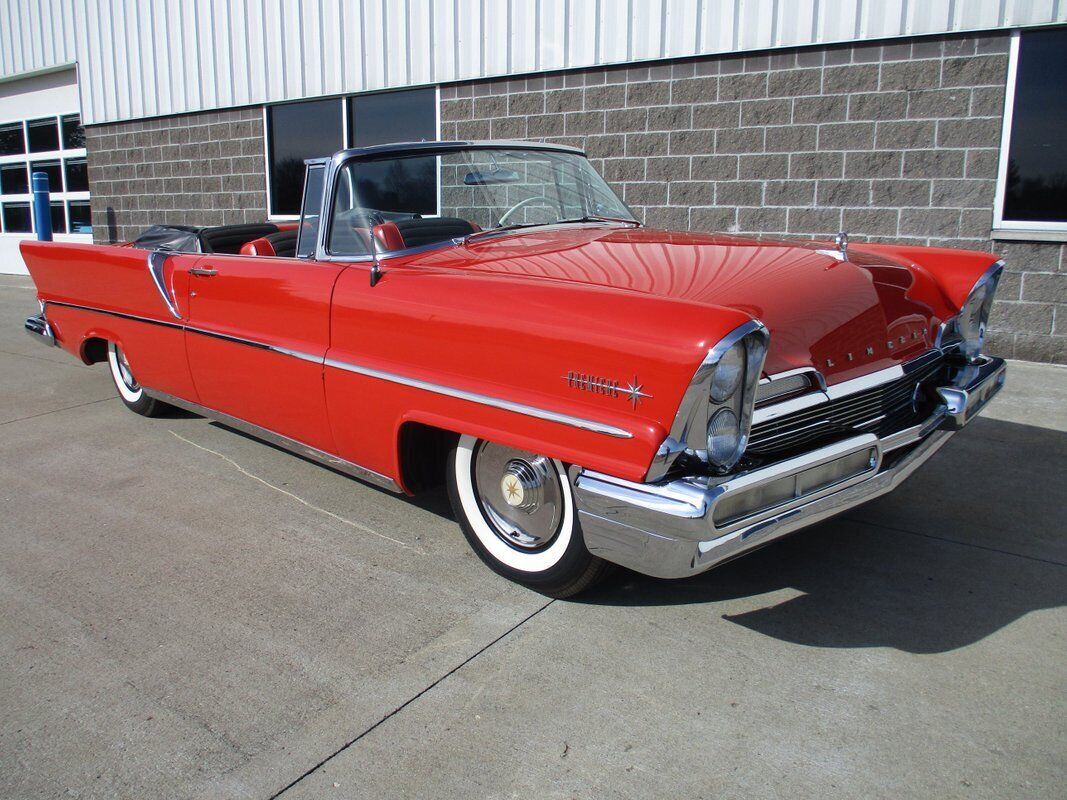 Lincoln-Premiere-Convertible-1957-Red-Black-149270-2