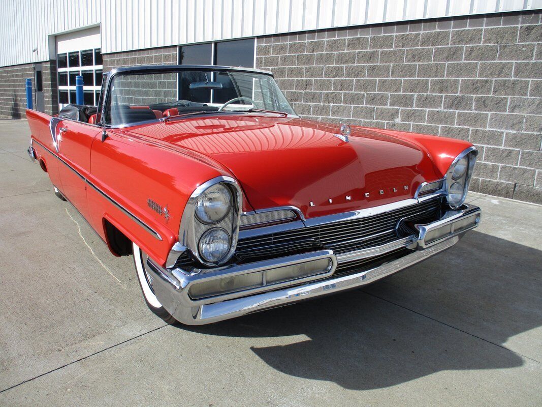 Lincoln-Premiere-Convertible-1957-Red-Black-149270-3