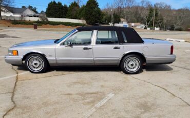 Lincoln-Town-Car-Berline-1991-Silver-Gray-133576-10