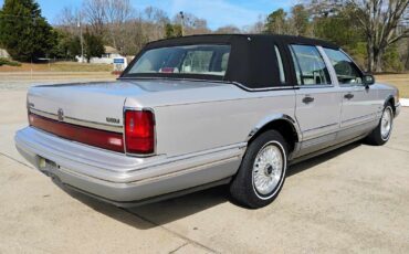 Lincoln-Town-Car-Berline-1991-Silver-Gray-133576-5