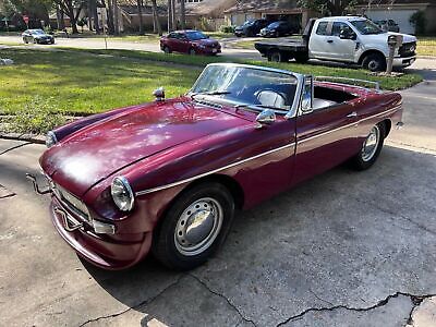 MG B Cabriolet 1963 à vendre