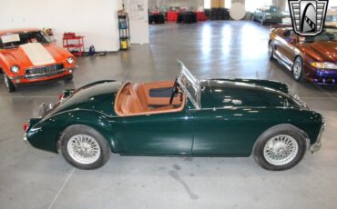 MG-MGA-Cabriolet-1960-Green-Tan-6997-7