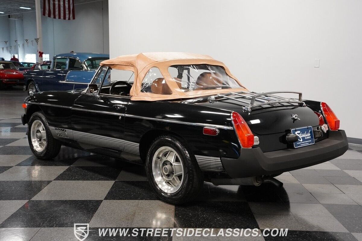 MG-MGB-Cabriolet-1980-Black-Brown-24626-9