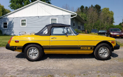 MG MGB Cabriolet 1980 à vendre