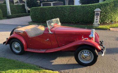 MG Roadster Cabriolet 1951 à vendre