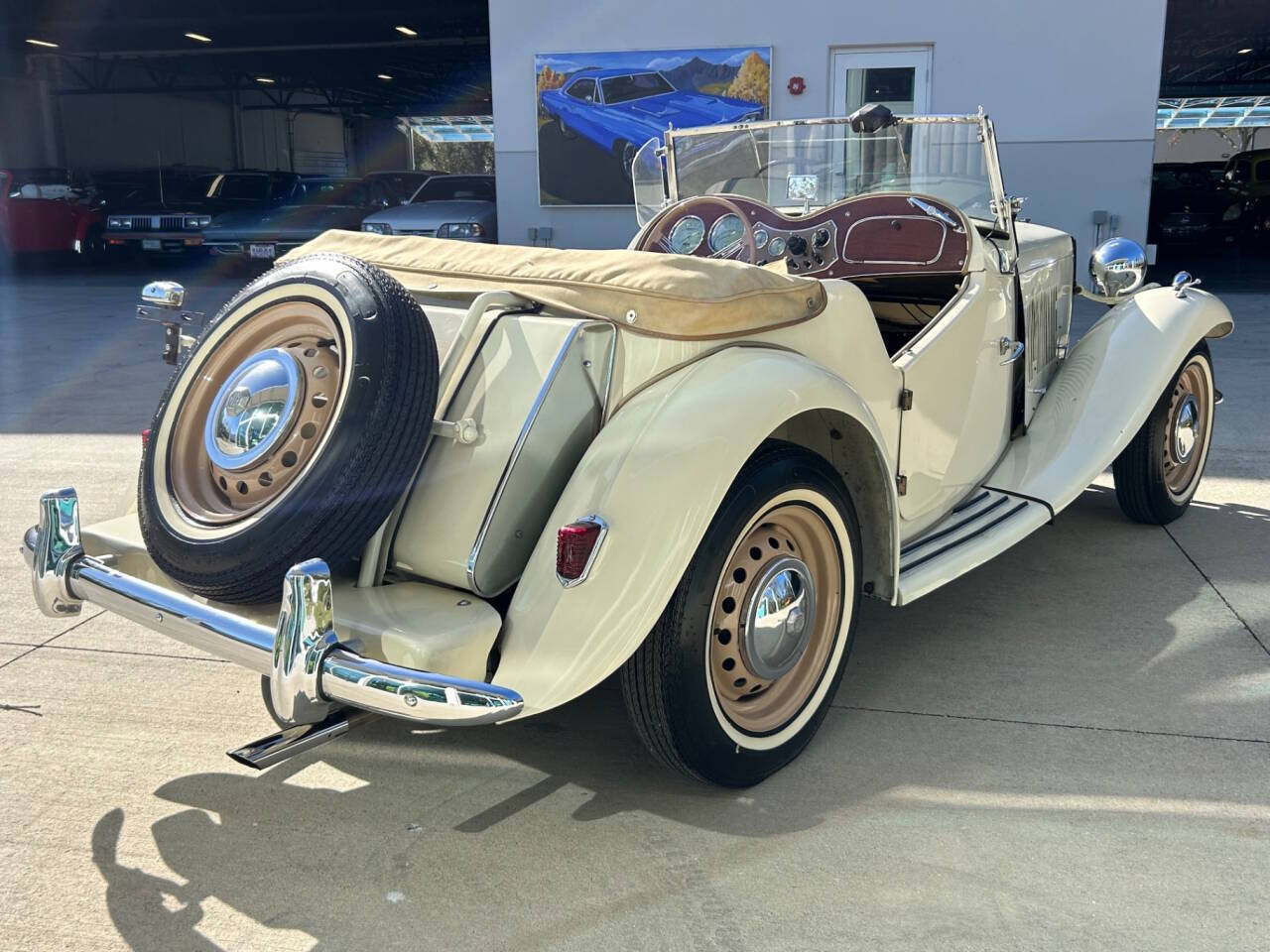 MG-T-Series-Cabriolet-1951-Yellow-Brown-1550-4