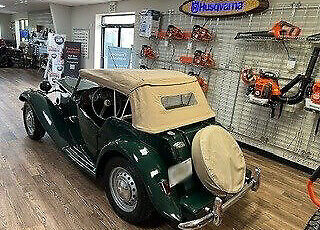 MG-TD-Cabriolet-1953-Green-Tan-81396-11