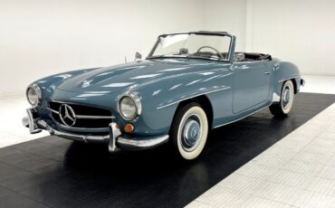 Mercedes-Benz-190-Series-Cabriolet-1960-Blue-Blue-167687-1