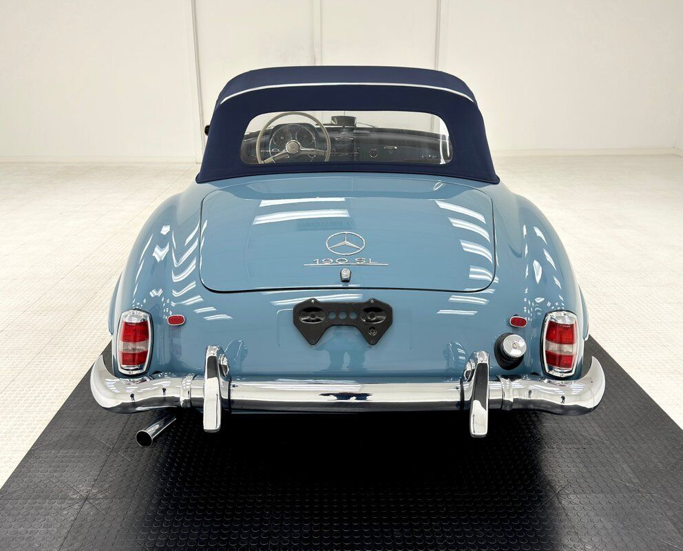 Mercedes-Benz-190-Series-Cabriolet-1960-Blue-Blue-167687-6