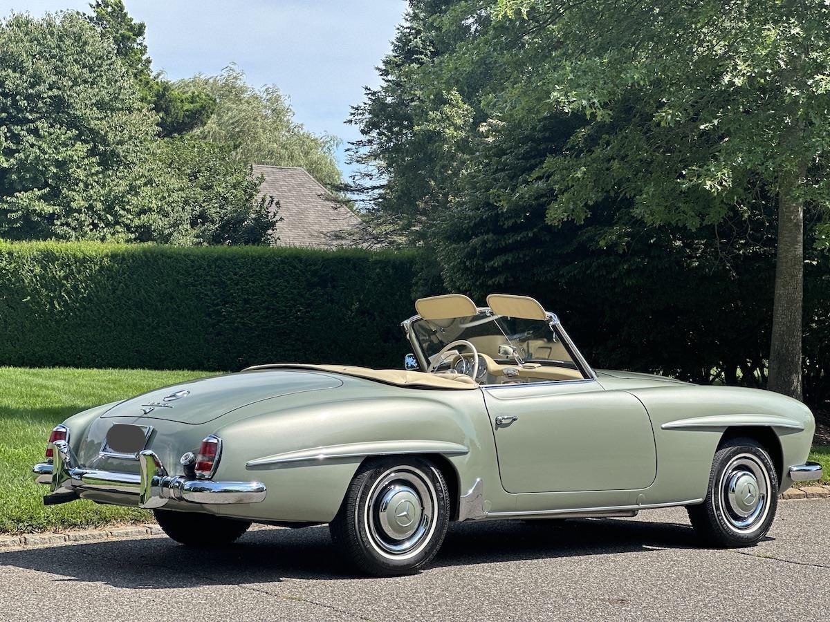 Mercedes-Benz-190-Series-Cabriolet-1960-Green-Tan-100127-15