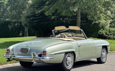 Mercedes-Benz-190-Series-Cabriolet-1960-Green-Tan-100127-16