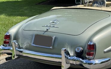 Mercedes-Benz-190-Series-Cabriolet-1960-Green-Tan-100127-20