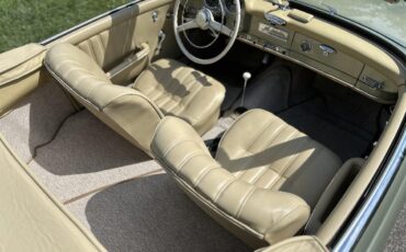 Mercedes-Benz-190-Series-Cabriolet-1960-Green-Tan-100127-3