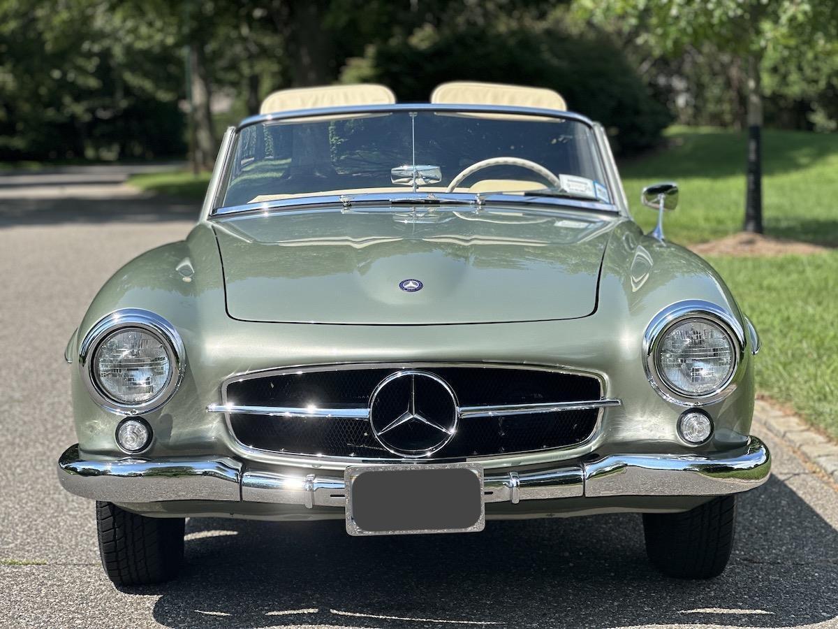 Mercedes-Benz-190-Series-Cabriolet-1960-Green-Tan-100127-9