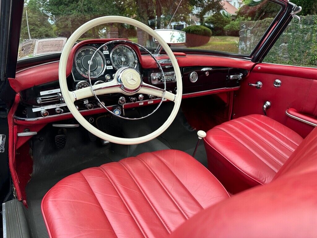 Mercedes-Benz-190-Series-Cabriolet-1962-Black-Red-38003-12