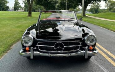 Mercedes-Benz-190-Series-Cabriolet-1962-Black-Red-38003-5