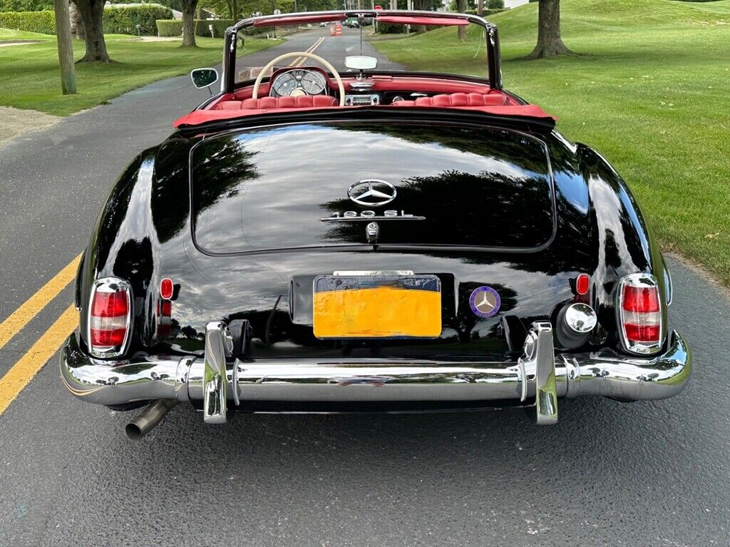 Mercedes-Benz-190-Series-Cabriolet-1962-Black-Red-38003-6