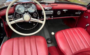 Mercedes-Benz-190-Series-Cabriolet-1962-Black-Red-38003-7