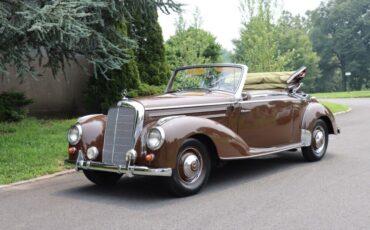 Mercedes-Benz-200-Series-1954-Brown-Tan-0-1