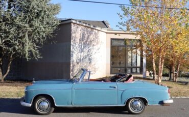 Mercedes-Benz-200-Series-1959-Blue-Burgundy-0-3