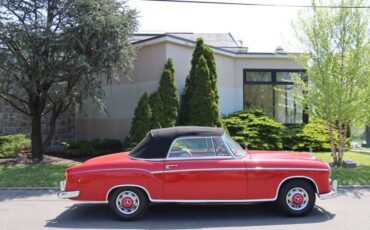 Mercedes-Benz-200-Series-1959-Red-Tan-0-2