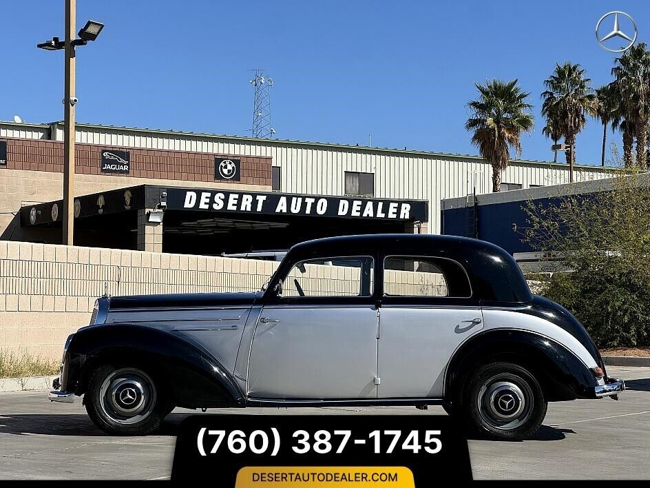 Mercedes-Benz-200-Series-Berline-1952-Black-Gray-77249-4