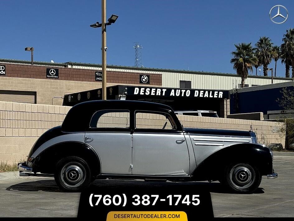 Mercedes-Benz-200-Series-Berline-1952-Black-Gray-77249-5