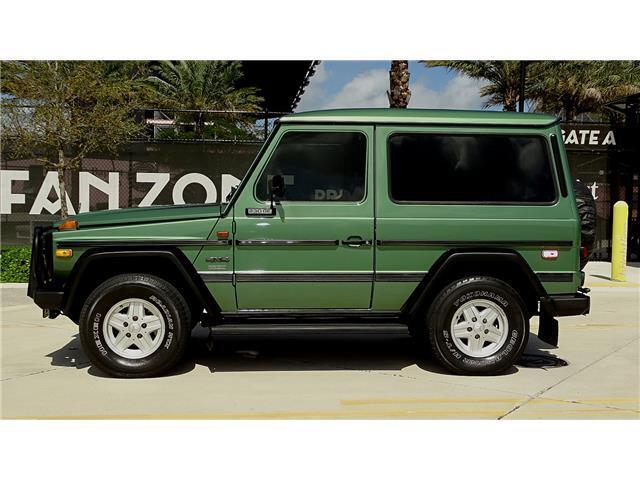 Mercedes-Benz-230GE-1985-Green-Tan-141622-7