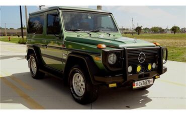 Mercedes-Benz-230GE-1985-Green-Tan-141622-8