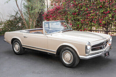 Mercedes-Benz-230SL-1965-Tan-Other-Color-0-2