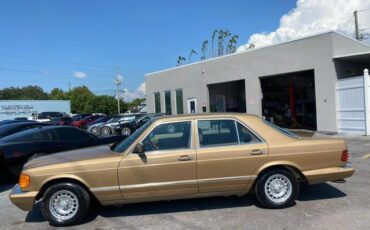 Mercedes-Benz-300-Series-1984-Gold-Tan-0-2