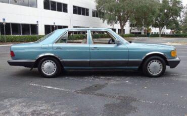 Mercedes-Benz-300-Series-1991-Blue-Tan-378791-8