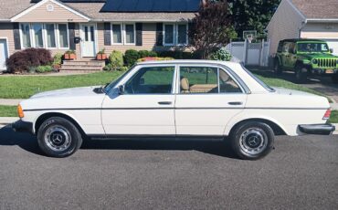 Mercedes-Benz-300-Series-Berline-1981-White-Tan-154008-3