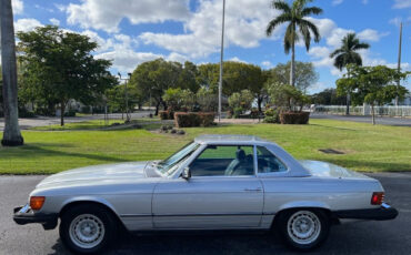 Mercedes-Benz-300-Series-Cabriolet-1985-Silver-Blue-158313-4