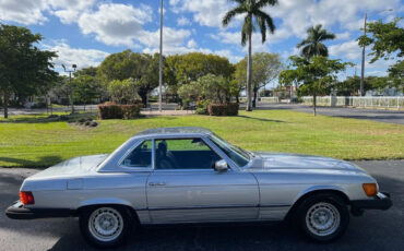 Mercedes-Benz-300-Series-Cabriolet-1985-Silver-Blue-158313-5