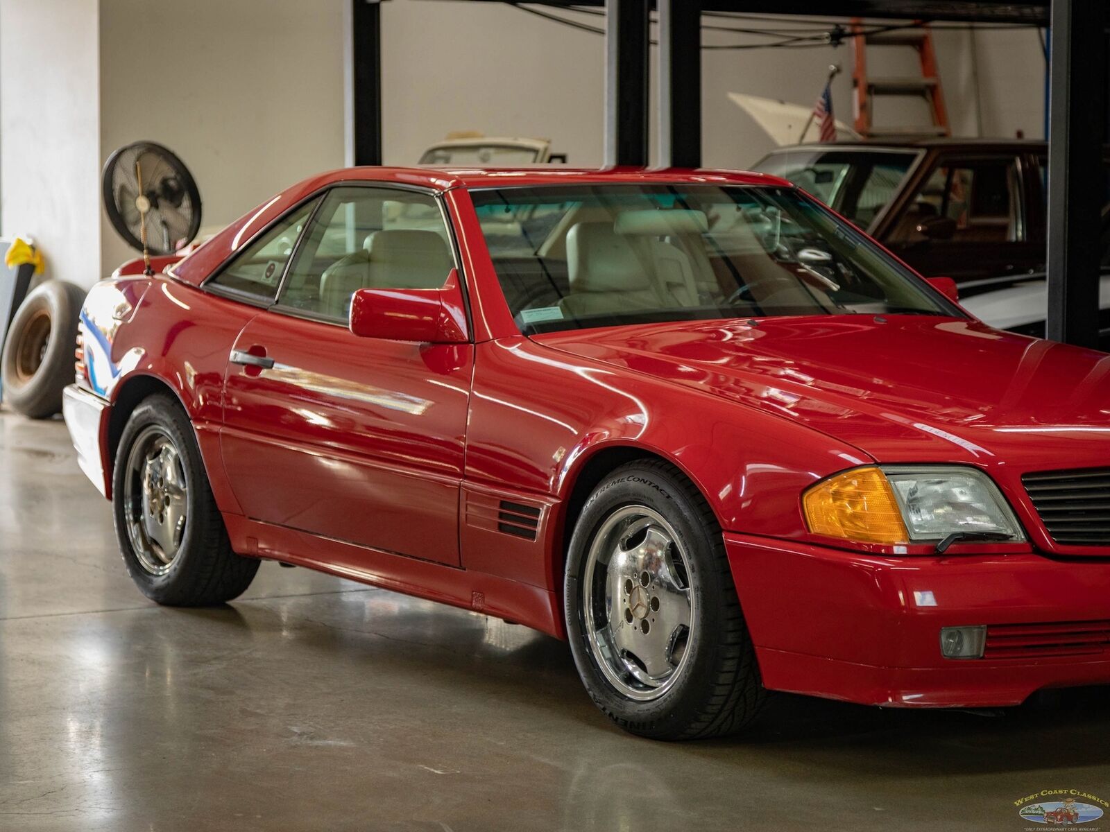 Mercedes-Benz-300-Series-Cabriolet-1991-Red-21716-10