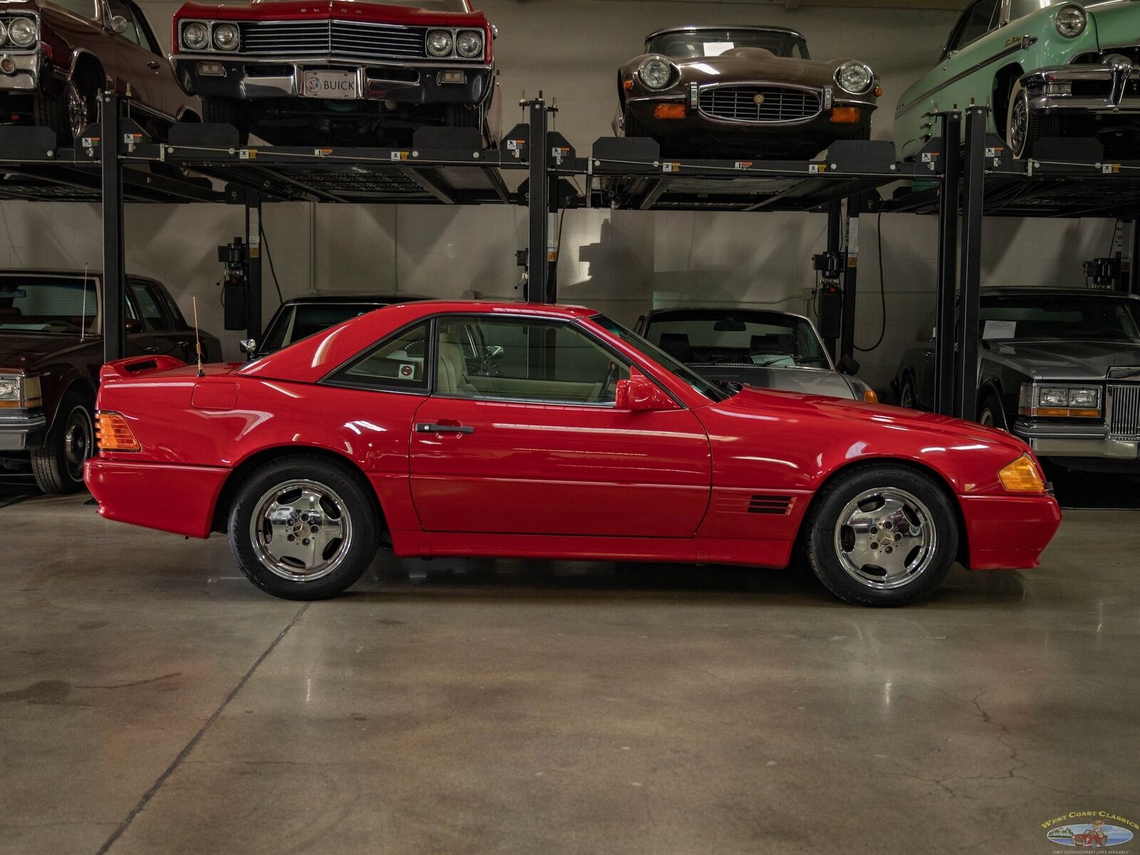 Mercedes-Benz-300-Series-Cabriolet-1991-Red-21716-2