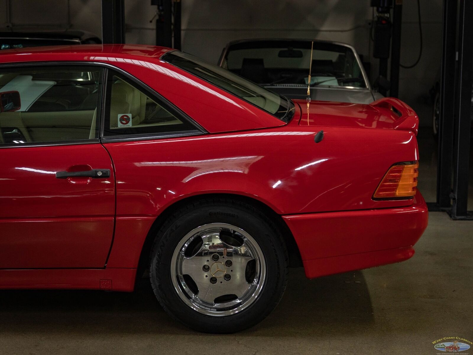 Mercedes-Benz-300-Series-Cabriolet-1991-Red-21716-6