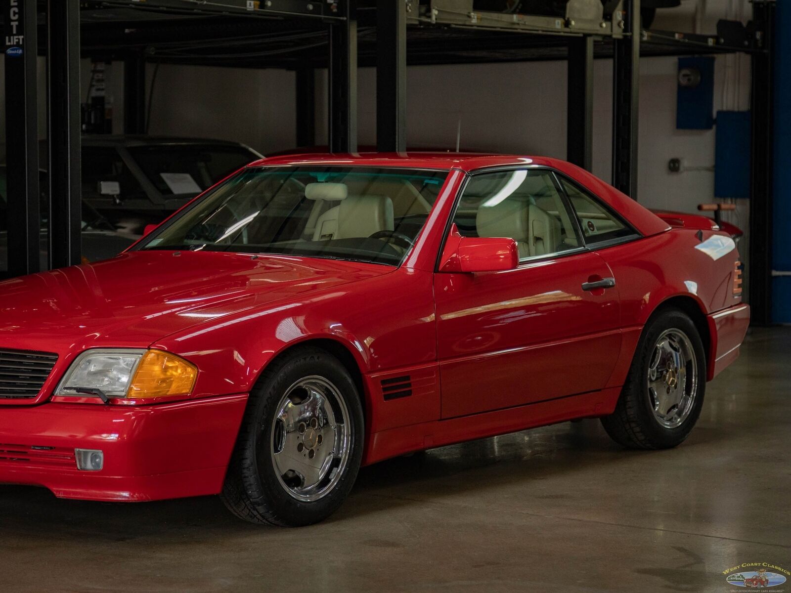 Mercedes-Benz-300-Series-Cabriolet-1991-Red-21716-8