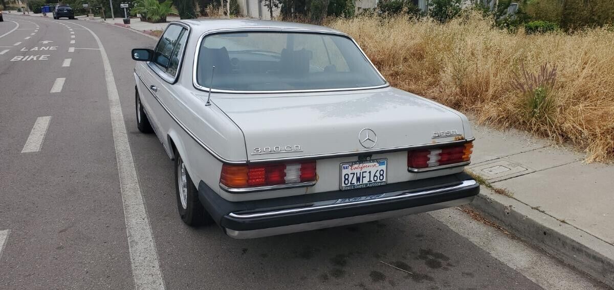 Mercedes-Benz-300-Series-Coupe-1978-Gray-Black-142070-1