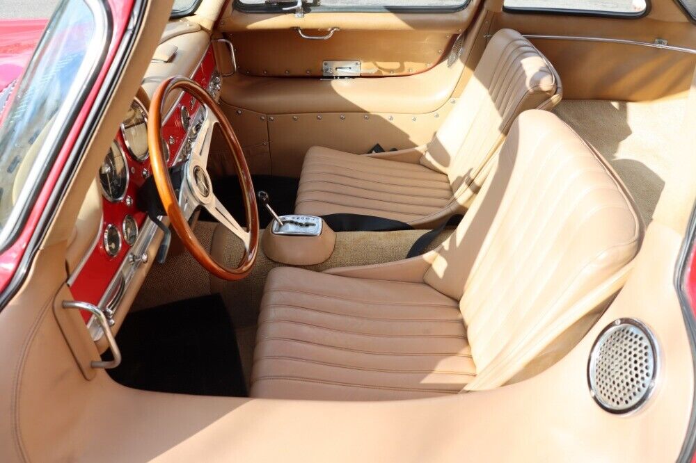 Mercedes-Benz-300SL-Gullwing-Recreation-1989-Red-Tan-0-10