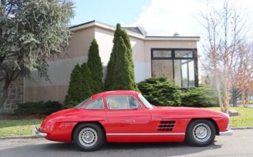 Mercedes-Benz-300SL-Gullwing-Recreation-1989-Red-Tan-0-4