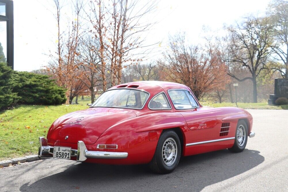 Mercedes-Benz-300SL-Gullwing-Recreation-1989-Red-Tan-0-7