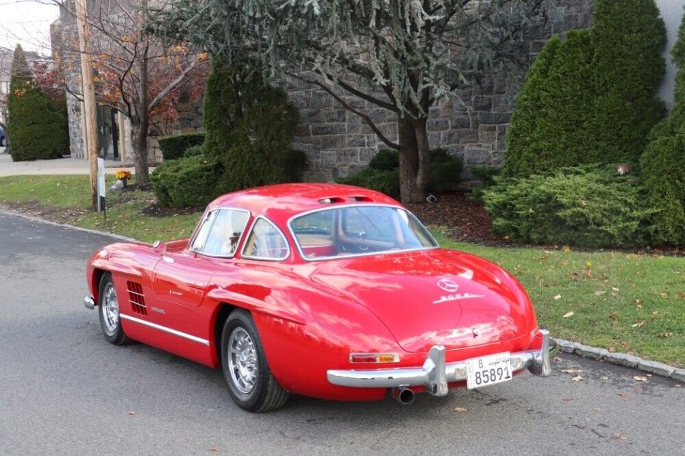 Mercedes-Benz-300SL-Gullwing-Recreation-1989-Red-Tan-0-8