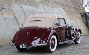 Mercedes-Benz-320-Cabriolet-1938-Burgundy-Tan-0-3