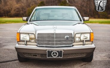 Mercedes-Benz-400-Series-1987-Silver-Tan-75850-10