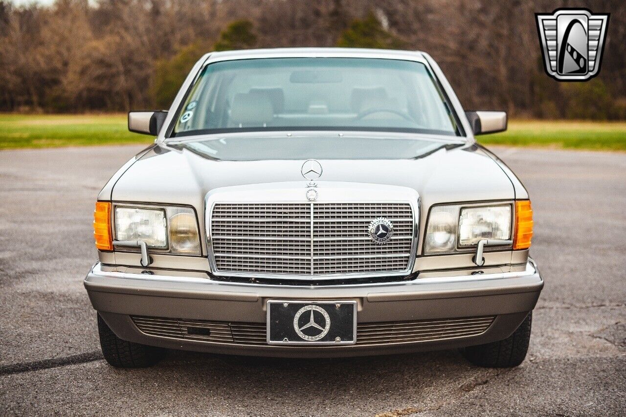 Mercedes-Benz-400-Series-1987-Silver-Tan-75850-10