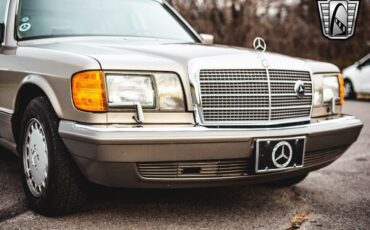 Mercedes-Benz-400-Series-1987-Silver-Tan-75850-11